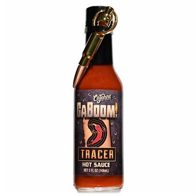 Caboom! Tracer Hot Sauce with Bullet Keychain
