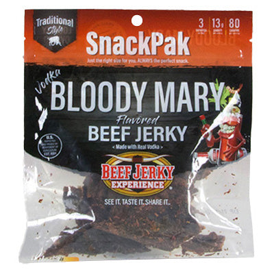 Traditional Bloody Mary Beef Jerky SnackPak