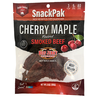 Smoked Cherry Maple Beef Jerky SnackPak