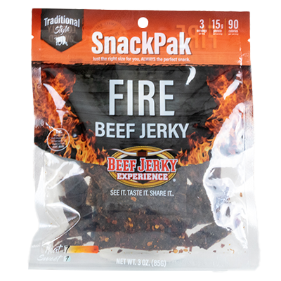 Traditional Fire Beef Jerky SnackPak