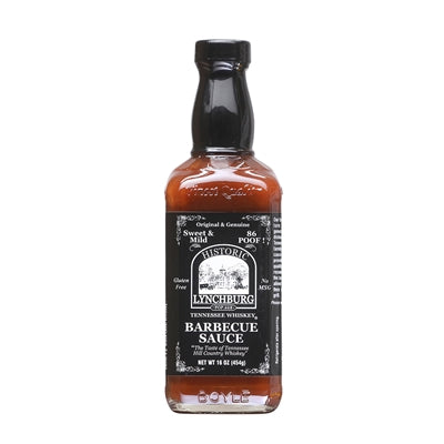 Historic Lynchburg Tennessee Whiskey Sweet & Mild Barbecue Sauce 86 'Poof'