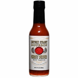 Kentucky Straight Bourbon Ghost Pepper Hot Sauce