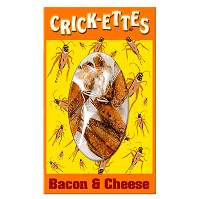 Bacon and Cheddar Crickets