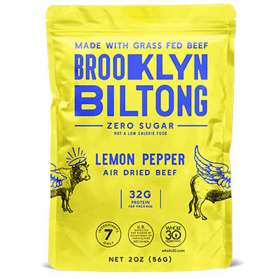 Lemon Pepper Beef Biltong 2 oz