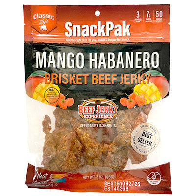 Mango Habanero Classic Brisket Beef Jerky