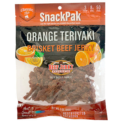 Orange Teriyaki Classic Brisket Beef Jerky
