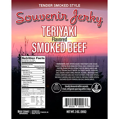 Smoked Teriyaki Souvenir Beef
